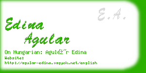 edina agular business card